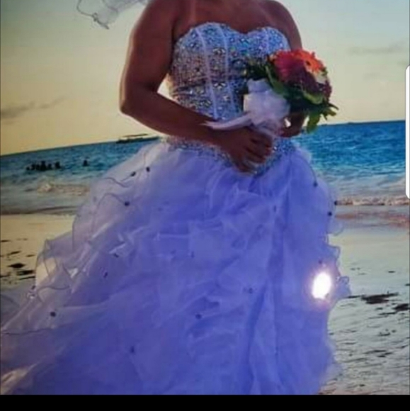 Wedding dress, used for a wedding - Picture 4 of 7